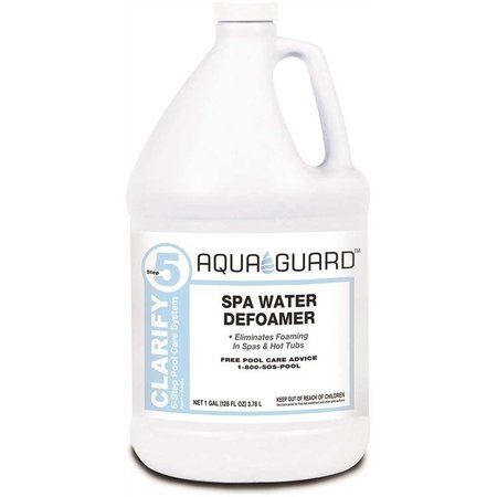 AQUAGUARD 1 Gal. Spa Water Defoamer Pool Clarifier 55128AGD